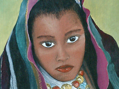 Sposa Esotica dei Tuareg